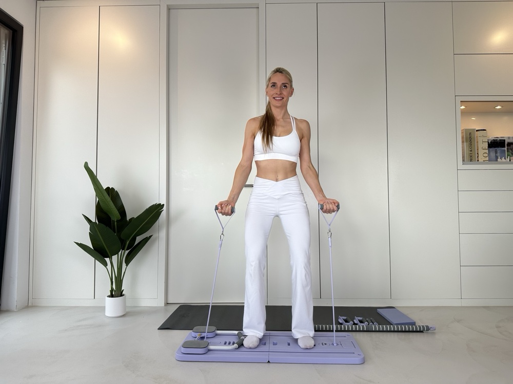 Training mit den Widerstandsbändern des Yosana Boards